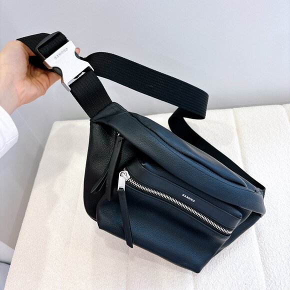 99% NEW SANDRO MENS BELT BAG - Picture 14 of 14